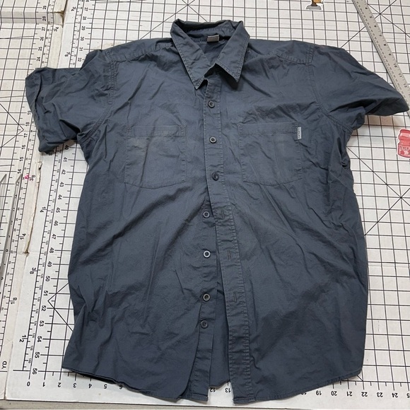 Carhartt sz large button shirt A22 - Picture 2 of 6